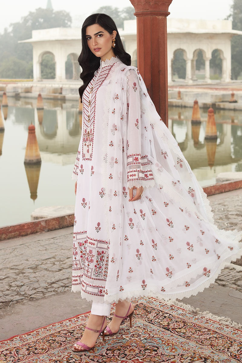 Bareeze CH3889 White Summer Embroidered Lawn 2022 Online Shopping