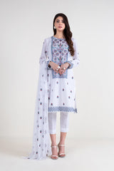 Bareeze CH3894 White Summer Embroidered Lawn 2022 Online Shopping