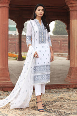 Bareeze CH3895 White Summer Embroidered Lawn 2022 Online Shopping