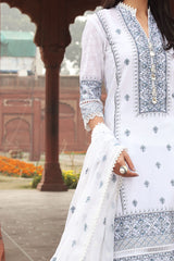 Bareeze CH3895 White Summer Embroidered Lawn 2022 Online Shopping