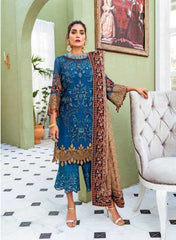 Coir Azure Lili 03 Luxury Chiffon Collection Vol 6 2020 | Coir 2020