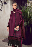 Maria B CST-501-Plum and Black Sateen Collection 2022 Online Shopping