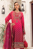 Maria B CST-507-Hot Pink Sateen Collection 2022 Online Shopping