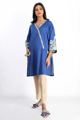 Khaadi Ready to Wear CTE20101-BLUE Pret 2020 | Khaadi Lawn 2020