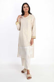 Khaadi Ready to Wear CTPE20126-OFF-WHITE Pret 2020 | Khaadi Lawn 2020