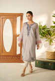 Dhanak DC 2090 Off White 2pcs Embroidered Kurta With Trouser Festive Eid RTW 2022 Online Shopping