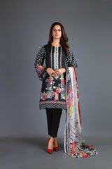 Bareeze Printed Pr19 Black Collection 2021