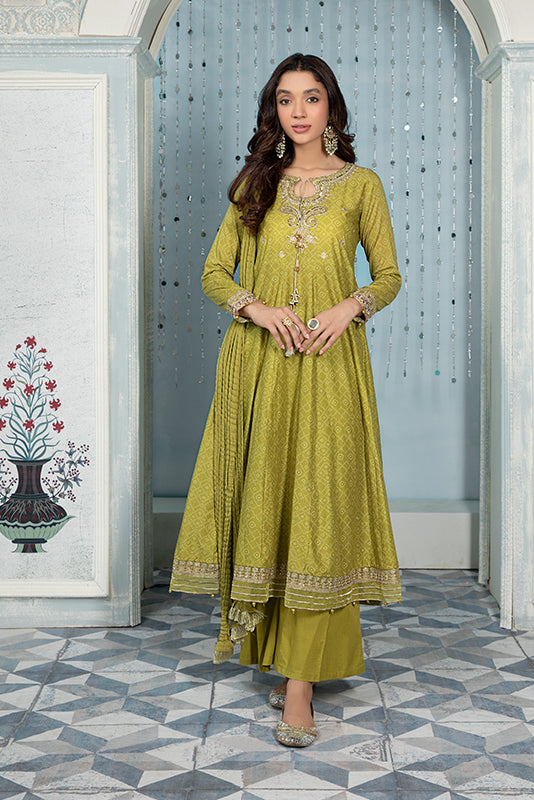 Maria B DW EA22 14 Green Eid Casual Wear RTW 2022 Online Shopping – Original Brand