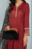 Maria B DW EA22 47 Red   Eid Casual Wear RTW 2022 Online Shopping