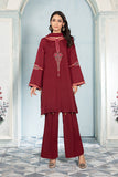Maria B DW EA22 65 Maroon   Eid Casual Wear RTW 2022 Online Shopping