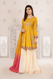 Maria B Yellow DW-EF22-24 Luxe Prets 2022 Online Shopping