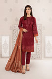 Maria B Maroon DW-EF22-44 Luxe Prets 2022 Online Shopping