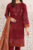 Maria B DW EF22 44 Maroon   Eid Casual Wear RTW 2022 Online Shopping