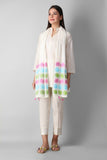 Eese21204 White Khaadi Ready to Wear 2021