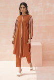 Eet22125 Rust Khaadi Eid Collection 2022 Online Shopping