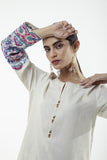 Eet22157 Off-white Khaadi Eid Collection 2022 Online Shopping