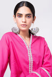 Khaadi EET22221 Pink  Embroidered Prets 2022 Online Shopping