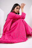 Khaadi EET22222 Pink  Embroidered Prets 2022 Online Shopping
