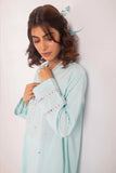 Khaadi EET22228 Blue Casual Prets 2022 Online Shopping