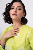 Khaadi EET22256 Green Casual Prets 2022 Online Shopping