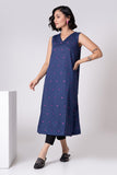 Khaadi EET22259T Blue Casual Prets 2022 Online Shopping