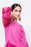 Khaadi EET22262 Pink  Embroidered Prets 2022 Online Shopping