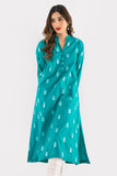 Khaadi EETN222140 Blue  Embroidered Prets 2022 Online Shopping