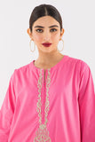 Khaadi EETN222147 Pink  Embroidered Prets 2022 Online Shopping