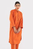 Khaadi EETN222149 Orange Casual Prets 2022 Online Shopping