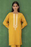 Khaadi EETN22246 Yellow  Embroidered Prets 2022 Online Shopping