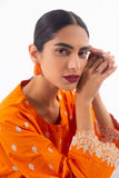 Khaadi EETN22291 Orange  Embroidered Prets 2022 Online Shopping