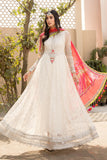 Maria B EL-21-08-White and Pink Lawn Eid Collection 2021