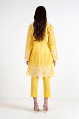 Bareeze ER703 Yellow Summer Embroidered Lawn 2022 Online Shopping