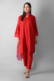 Es3pe21102s Red Khaadi Ready to Wear 2021