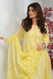 Ess22114 Yellow Khaadi Eid Collection 2022 Online Shopping