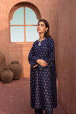 Khaadi EST22129 Blue  Embroidered Prets 2022 Online Shopping