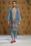 Khaadi EST22159T Blue  Embroidered Prets 2022 Online Shopping