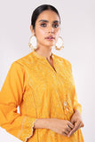 Khaadi EST22204 Yellow  Embroidered Prets 2022 Online Shopping