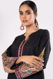 Khaadi EST22206 Black Casual Prets 2022 Online Shopping