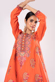 Khaadi EST22223 Orange  Embroidered Prets 2022 Online Shopping