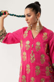 Khaadi EST22226 Pink Casual Prets 2022 Online Shopping