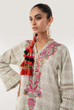 Khaadi EST22228 Off White Casual Prets 2022 Online Shopping