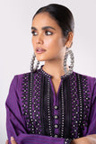Khaadi EST22233 Purple  Embroidered Prets 2022 Online Shopping