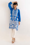 Khaadi EST22254 Blue  Embroidered Prets 2022 Online Shopping