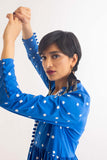 Khaadi EST22256 Blue Casual Prets 2022 Online Shopping