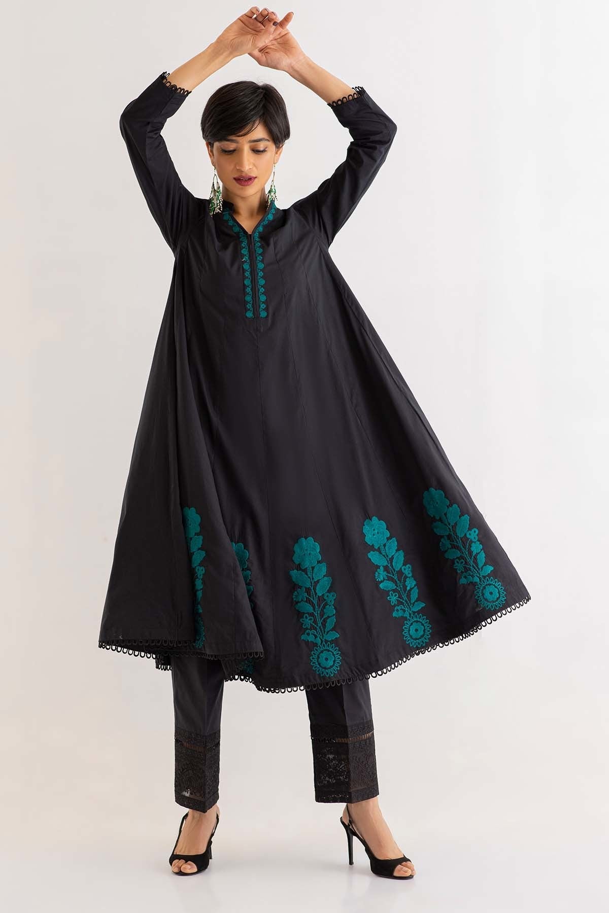 Khaadi frocks clearance