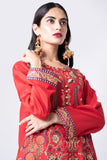 Khaadi EST22269 Red  Embroidered Prets 2022 Online Shopping