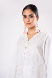 Khaadi EST22286 White Casual Prets 2022 Online Shopping