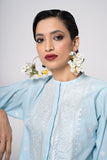 Khaadi EST22287T Blue Casual Prets 2022 Online Shopping