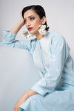 Khaadi EST22287T Blue Casual Prets 2022 Online Shopping